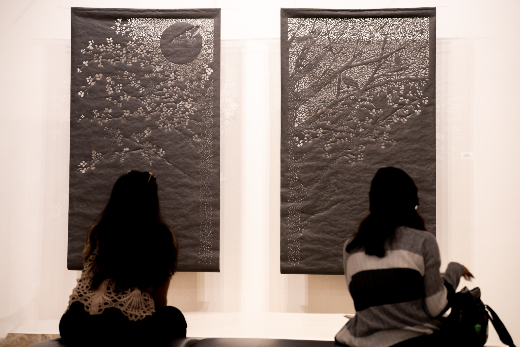 Paper cutting “Light that Dwells” art exhibit hosted at LC