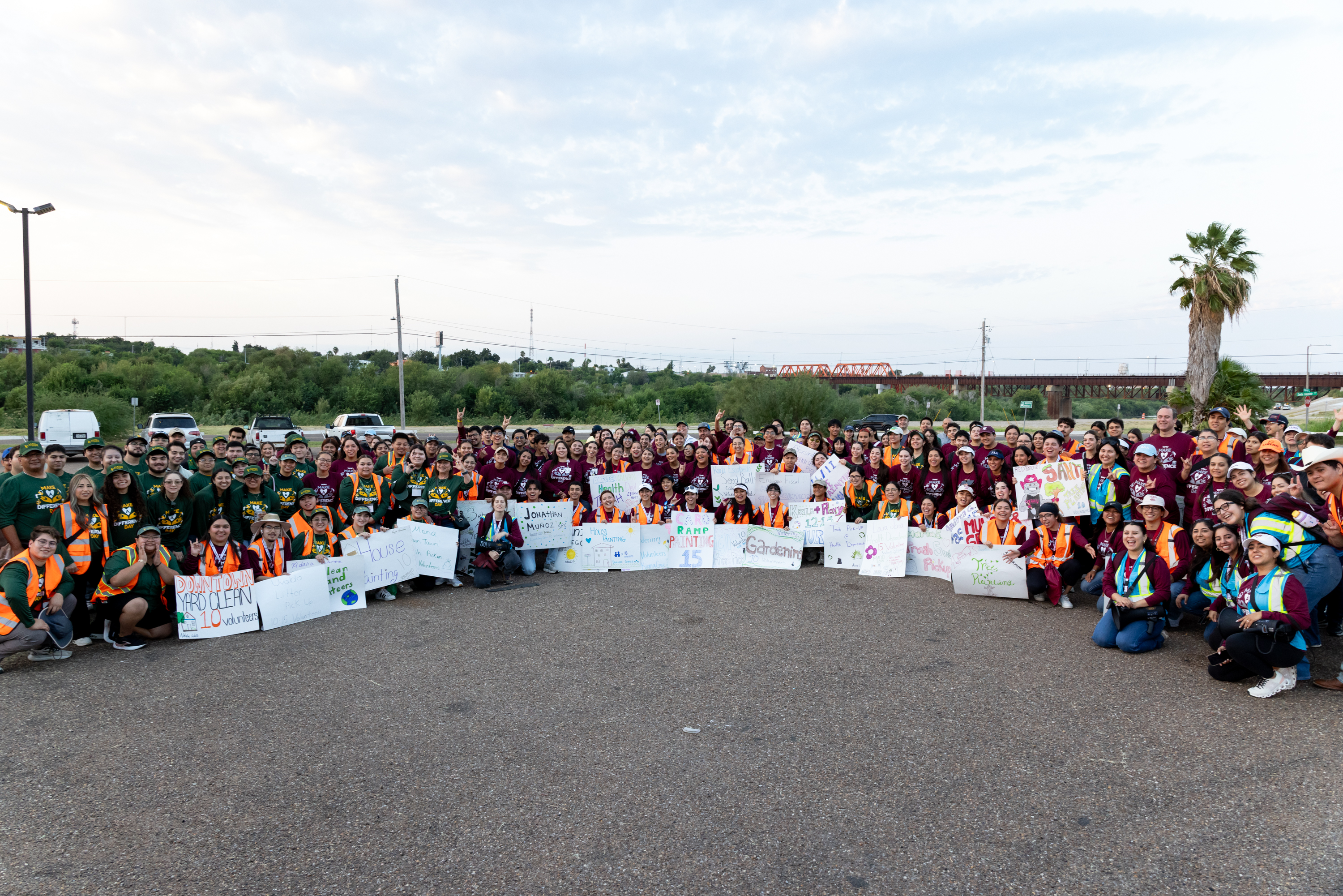 United change makers, LC and TAMIU make a difference together