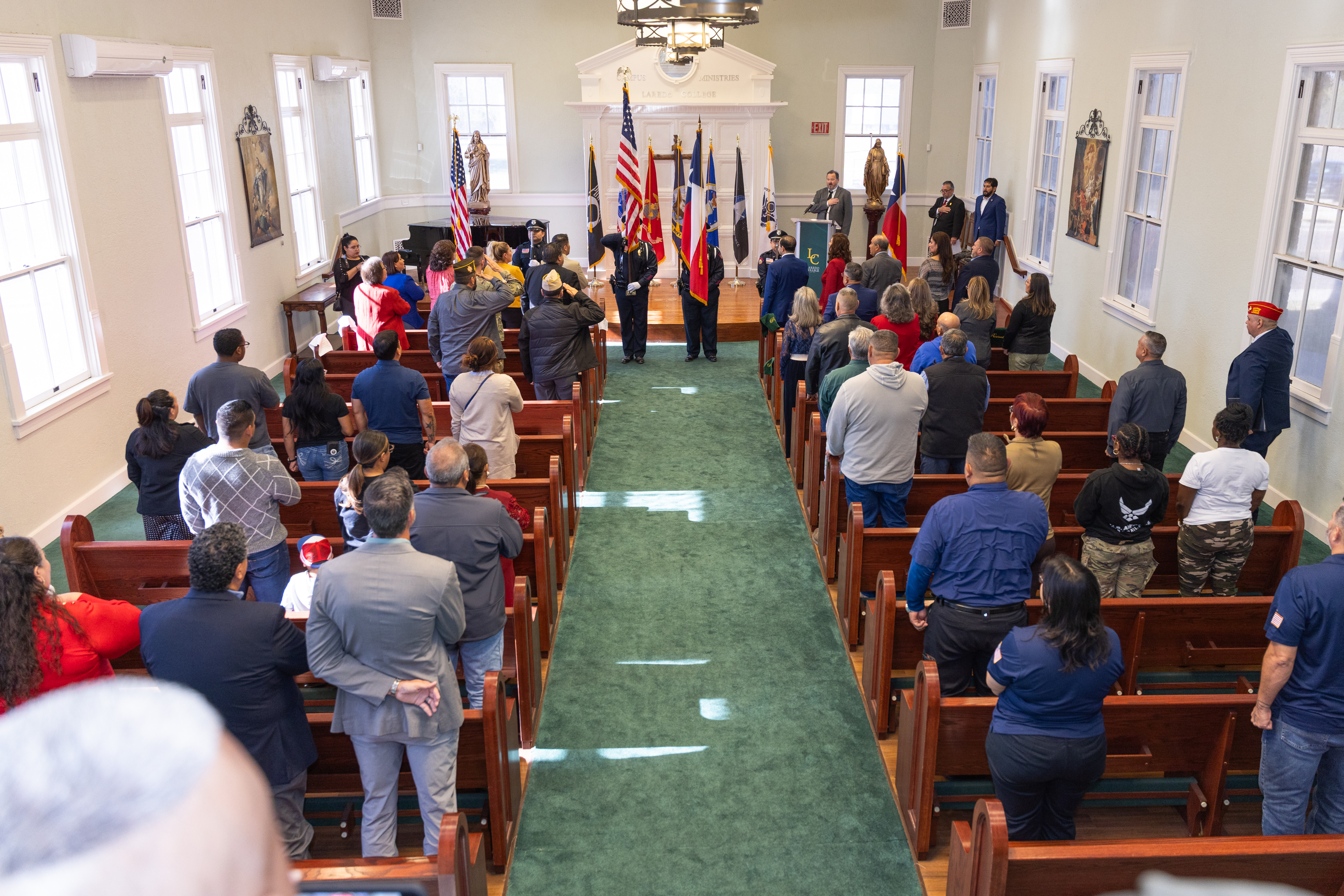 Veterans Day at LC Chapel