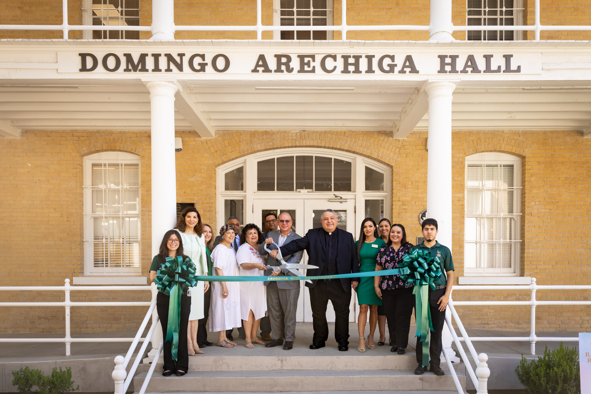 LC celebrates ribbon cutting of Domingo Arechiga Hall