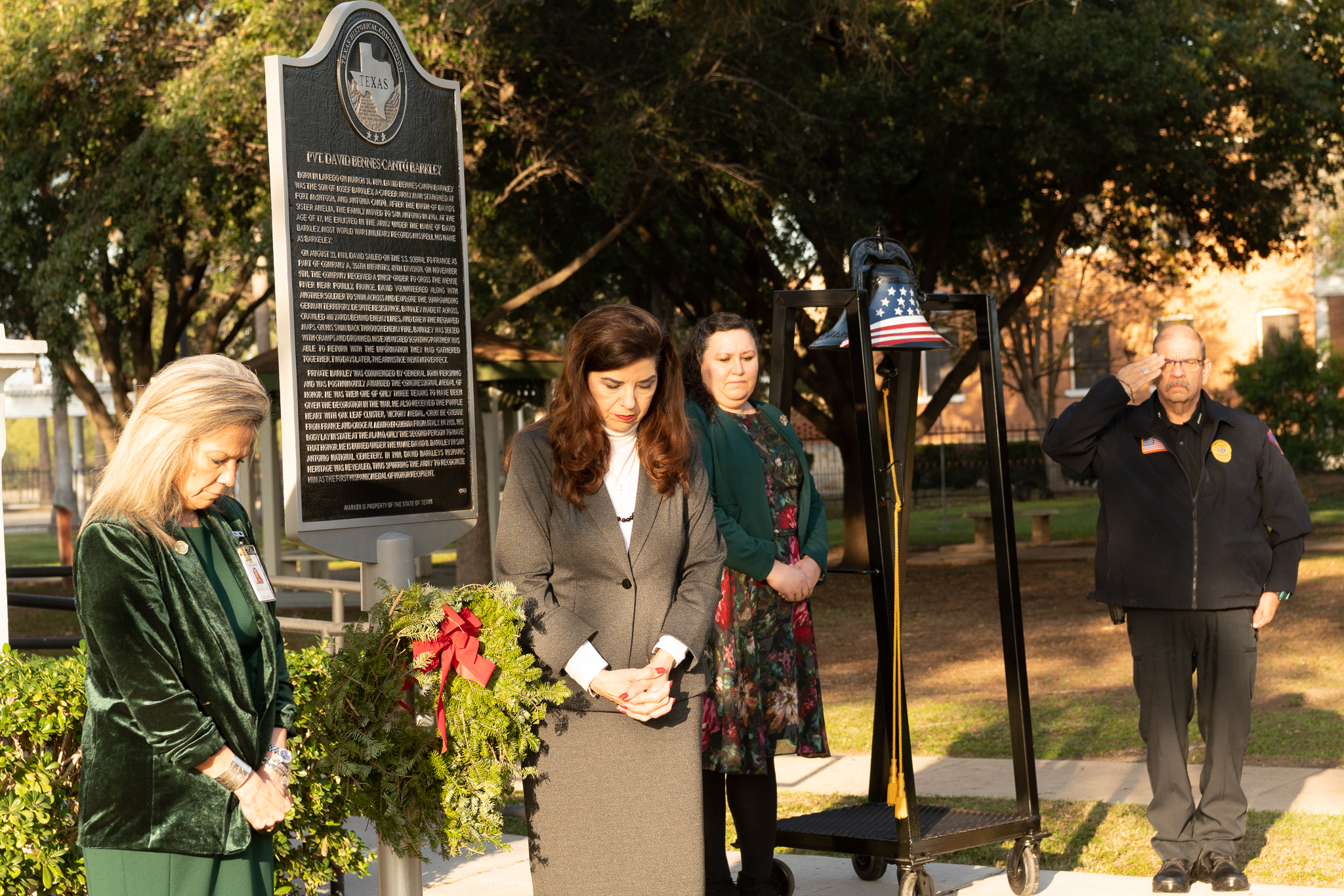 LC lays wreath in honor of first Laredo-born Medal of Honor recipient 