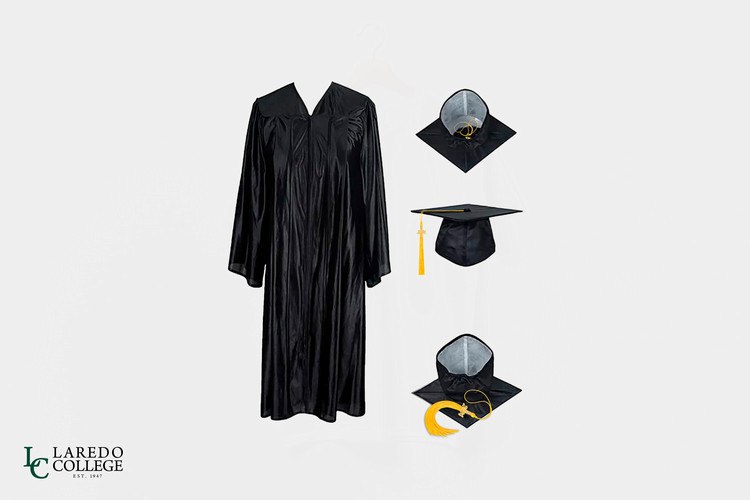 Laredo College Official Graduation Cap, Gown and Tassel